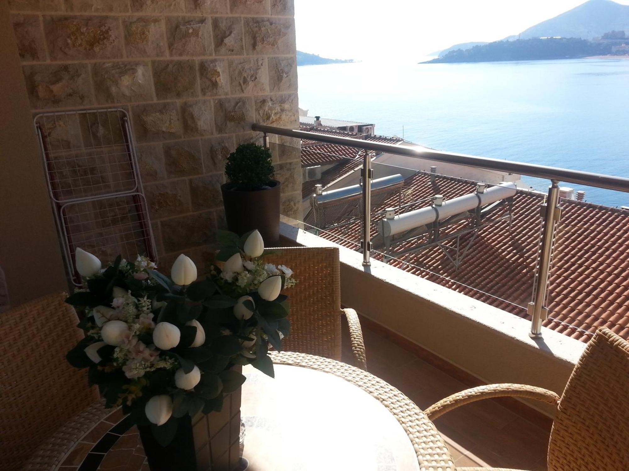 Aura Apartments Budva Szoba fotó